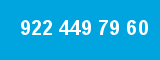 922 449 79 60